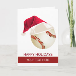 Julbaseboll Boll Tomte Hatt Julkort Helgkort