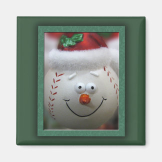 Julbasebollmagnet Magnet