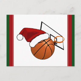 Julbasket och Ring Helg Vykort