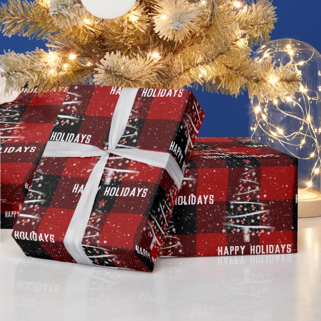 Julbasket och rödsockeln Träd på Play Presentpapper (Helgdagar)