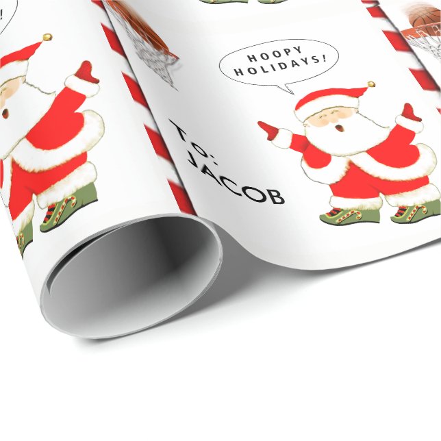 Julbasket Presentpapper (Rullad Hörn)