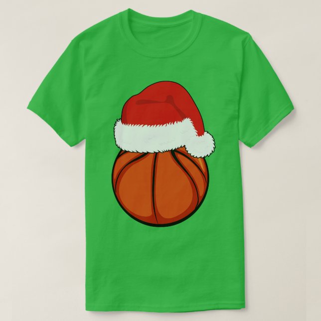 Julbasketboll T Shirt (Design framsida)