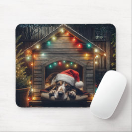 Julbasset Hound i Doghouse Musmatta