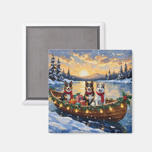 Julbåtsholiday med Australian Cattle Dog Magnet