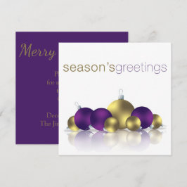 Julbauber Inbjudningar