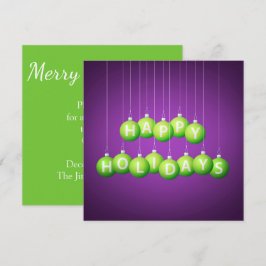 Julbauber Inbjudningar