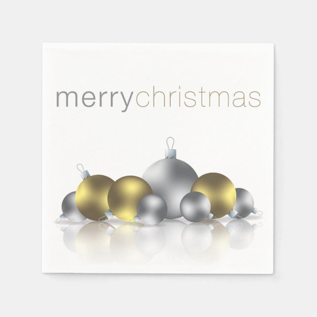 Julbauber Pappersservett (Framsidan)