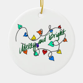 Julbelysning Julgransprydnad Keramik