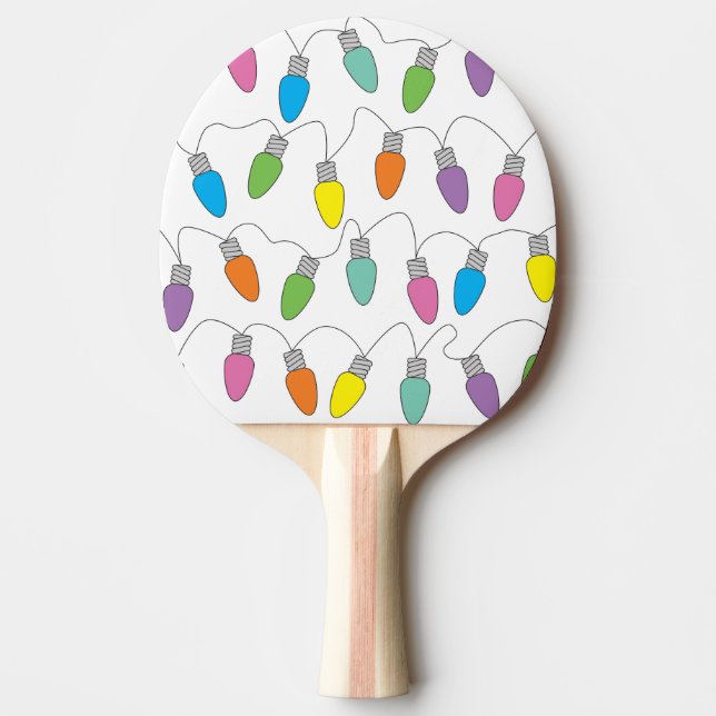 julbelysning pingisracket (Framsidan)