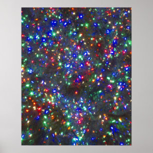 Julbelysning, Portland, Oregon Poster