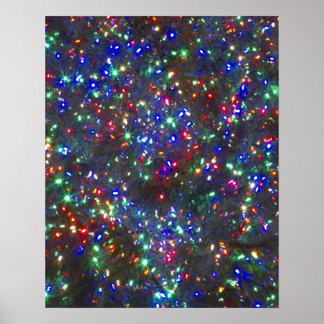 Julbelysning, Portland, Oregon Poster (Framsidan)