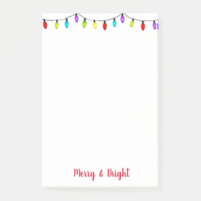 Julbelysning Post-it-lappar Post-it Block (Framsida)