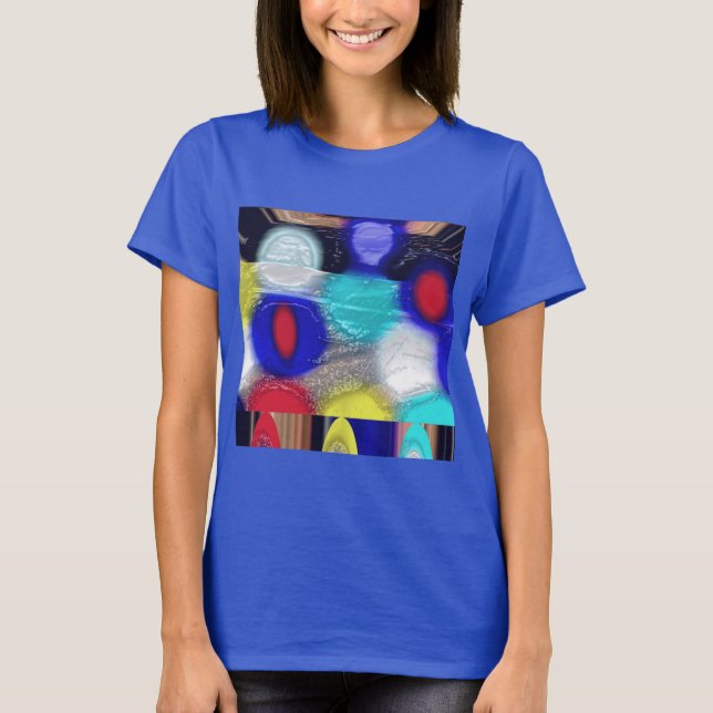 Julbelysning rolig trendig t shirt (Framsida)