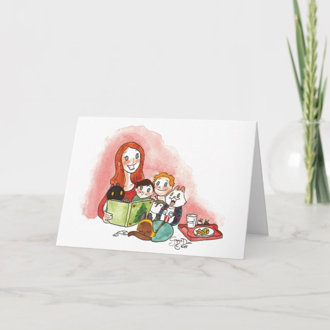 Julberättelsekort Kort (Framsida)