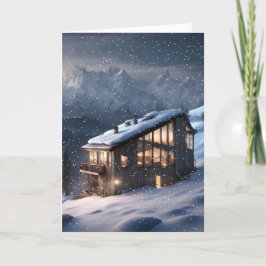 Julbergsskåp Helgkort