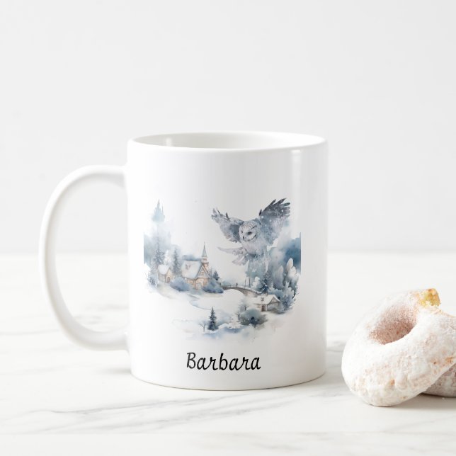 Julbergsskogen Äventyr Varg Kaffemugg (Med munk)