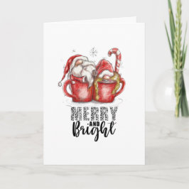 Julberry och Bright Gnome Helgkort