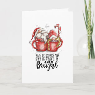 Julberry och Bright Gnome Helgkort