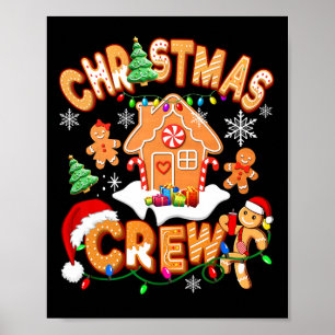 Julbesättningen Cookie House Gingertea Family Xma Poster