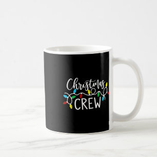 Julbesättningen Julafton Ljus-familjen Matching Pa Kaffemugg
