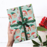 Julbesättningens Anpassningsbar 6 Photo Funny Helg Presentpapper<br><div class="desc">**Rulla ner för foto Hur du gör nedan!** Detta roliga och mycket god jul-presentkort som omsluter papper kommer att glädja dina vänner och din familj när du anpassar det med fotona från dina barn, föräldrar, vänner och till och med husdjur som placerar hela det galna teckningsblocket i fånigets helgdag och...</div>