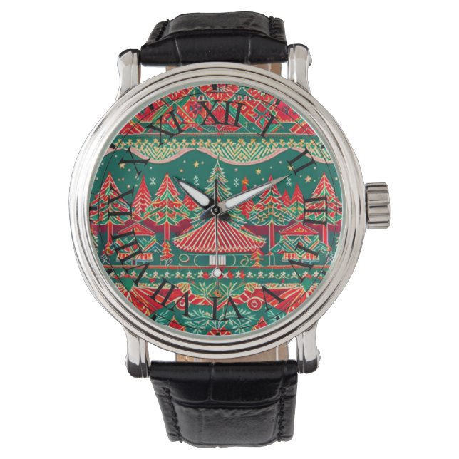 Julbevakning Armbandsur (Framsida)