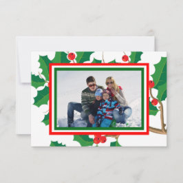 Julbild - 3x5 jullkort inbjudningar