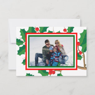 Julbild - 3x5 jullkort inbjudningar