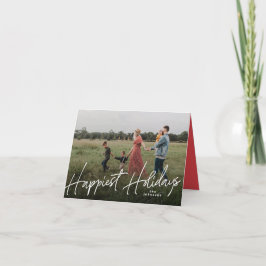Julbild Glad jul Familjefoto Julkort Helgkort