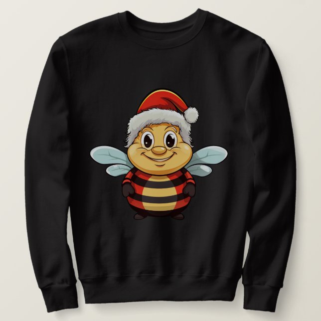 Julbin Lång Ärmad Tröja (Design framsida)