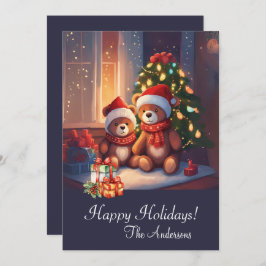 Julbjörn 10, Glad helg, julkort Inbjudningar