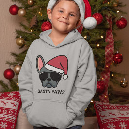 Julblå fransk bulldogg t shirt