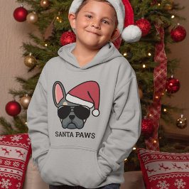 Julblå Tan Fransk Bulldog T Shirt