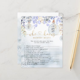 Julblåbubbla som känner Mamma bäst