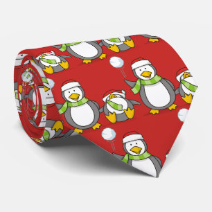 Julbläckpenguiner Slips