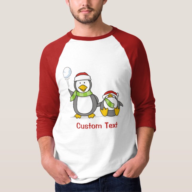 Julbläckpenguiner Tröja (Framsida)