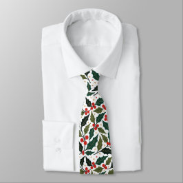Julblad Och Stjärnor Retro Modern Bakgrund Slips