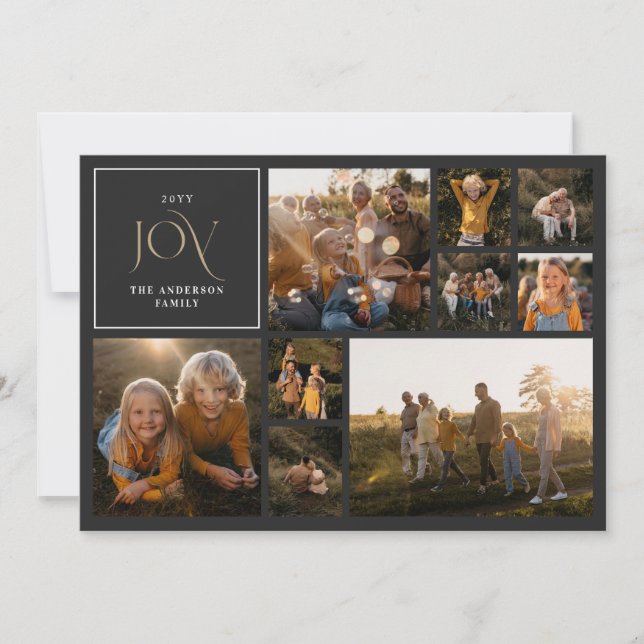 Julblad: Vattenskärg botaniskt foto Julkort (Framsida)