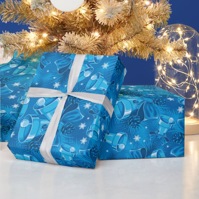 Julblåklockor Presentpapper (Helgdagar)