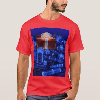 Julblåkopia Julklapp Blueprint g T Shirt