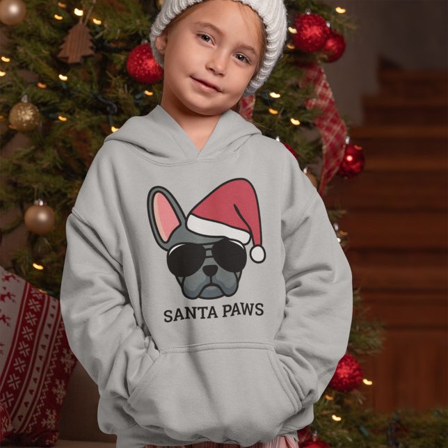 Julblått Fransk Bulldog T Shirt (Skapare uppladdad)