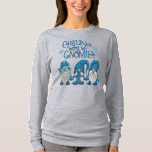 Julblåvinter - trio Chillin med mina garnomier T Shirt