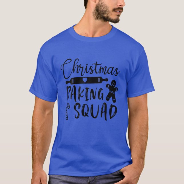Julblocket, Cookie Baking Funny Ginger T Shirt (Framsida)