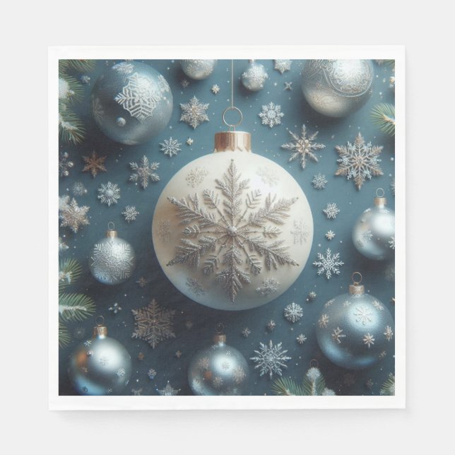 Julblöjor! Pappersservett (Framsidan)