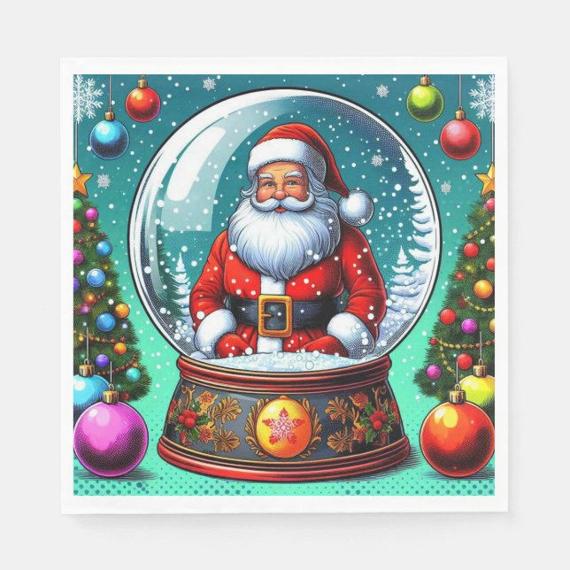 Julblöjor! Pappersservett (Framsidan)