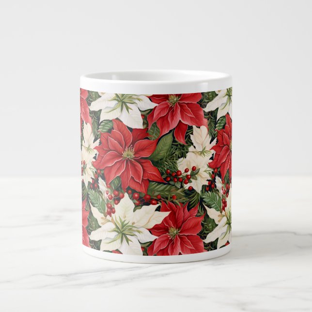 Julblommor Jumbo Mugg (Framsidan)