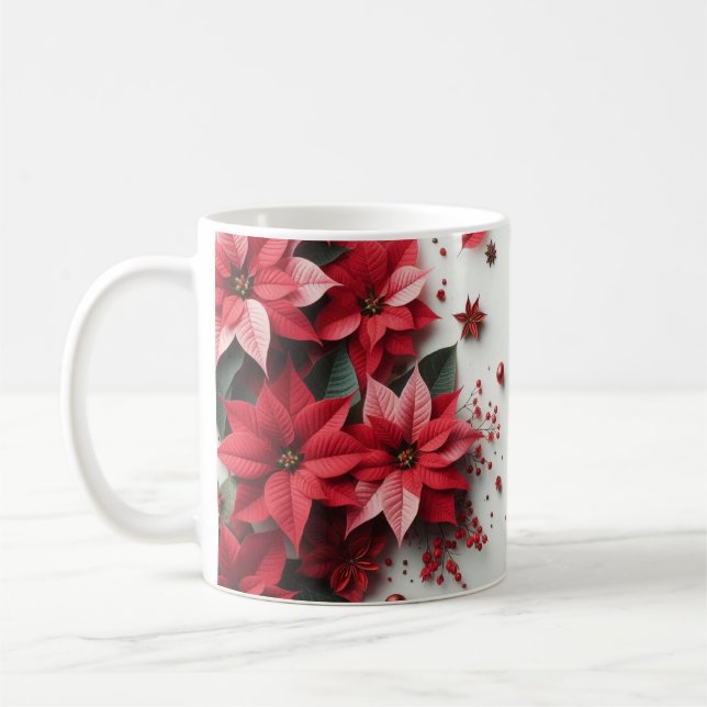 Julblommor Kaffemugg (Vänster)