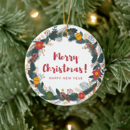 Julblommor Ornament