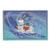 Julbock Bordstablett