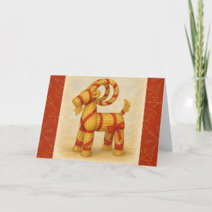 Julbock Goat Julbock Kort